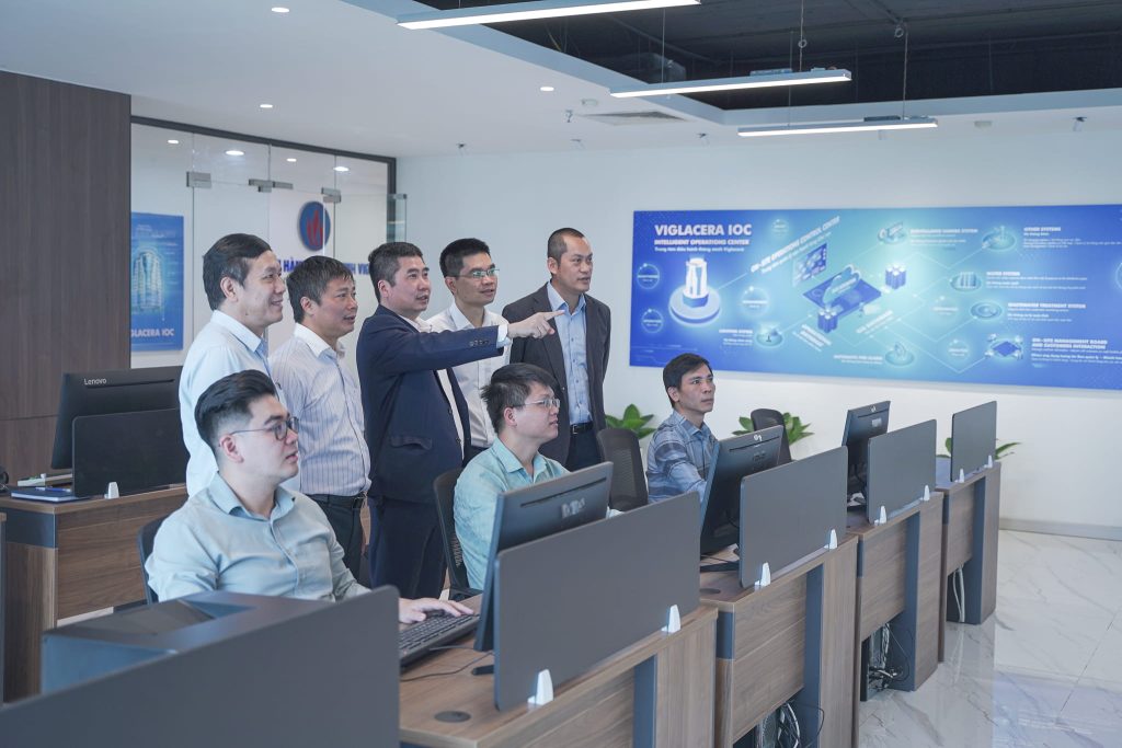 Viglacera đã triển khai Trung tâm điều hành thông minh Viglacera IOC